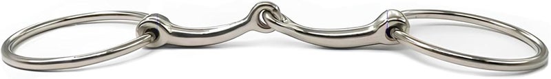 BRINGERPET Store Ring Snaffle Bit for Horse, Iron - Image 2